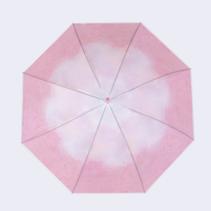 Зонт - трость полуавтоматический «Нежность», 8 спиц, R = 47 см, цвет МИКС - фото 1906679111