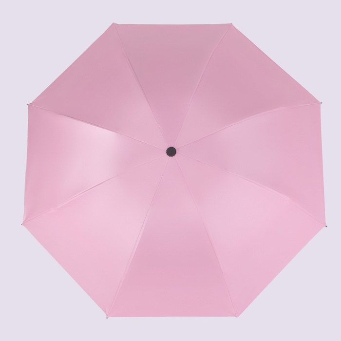 Зонт механический «Однотон», эпонж, 4 сложения, 8 спиц, R = 47 см, цвет МИКС - фото 1906679127