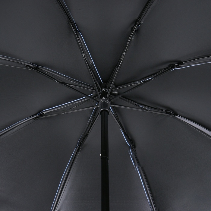 Зонт механический «Однотон», эпонж, 4 сложения, 8 спиц, R = 47 см, цвет МИКС - фото 1906679129