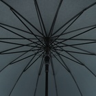Зонт - трость полуавтоматический «Однотон», эпонж, 16 спиц, R = 53 см, цвет МИКС - Фото 16