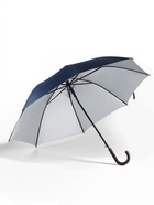 Зонт - трость полуавтоматический «Однотонный», 8 спиц, R=61/70 см, d=122 см, синий - Фото 3