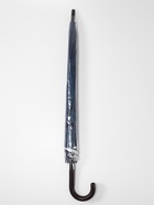 Зонт - трость полуавтоматический «Однотонный», 8 спиц, R=61/70 см, d=122 см, синий - Фото 6