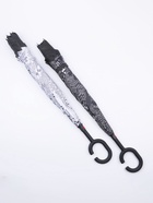 Зонт - наоборот «Надпись», механический, 8 спиц, R=53/60 см, d=106 см, МИКС - Фото 5