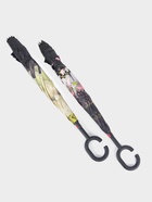 Зонт - наоборот «Цветы», механический, 8 спиц, R=53/60 см, d=106 см, МИКС - Фото 5