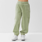 Костюм детский (свитшот, брюки) KAFTAN Plushy р.34 (122-128), зеленый - фото 26356458