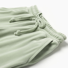 Костюм детский (свитшот, брюки) KAFTAN Plushy р.36 (134-140), зеленый - Фото 11