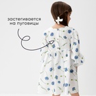Платье детское с дл. рукавом KAFTAN "Васильки", р.28 (86-92 см) - Фото 4