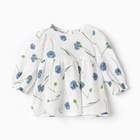 Платье детское с дл. рукавом KAFTAN "Васильки", р.28 (86-92 см) - Фото 10