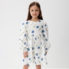 Платье детское с дл. рукавом KAFTAN "Васильки", р.30 (98-104 см) - Фото 5