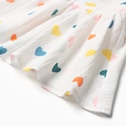 Платье детское с длинным рукавом KAFTAN «Сердечки», размер 30 (98-104 см) - фото 49225811