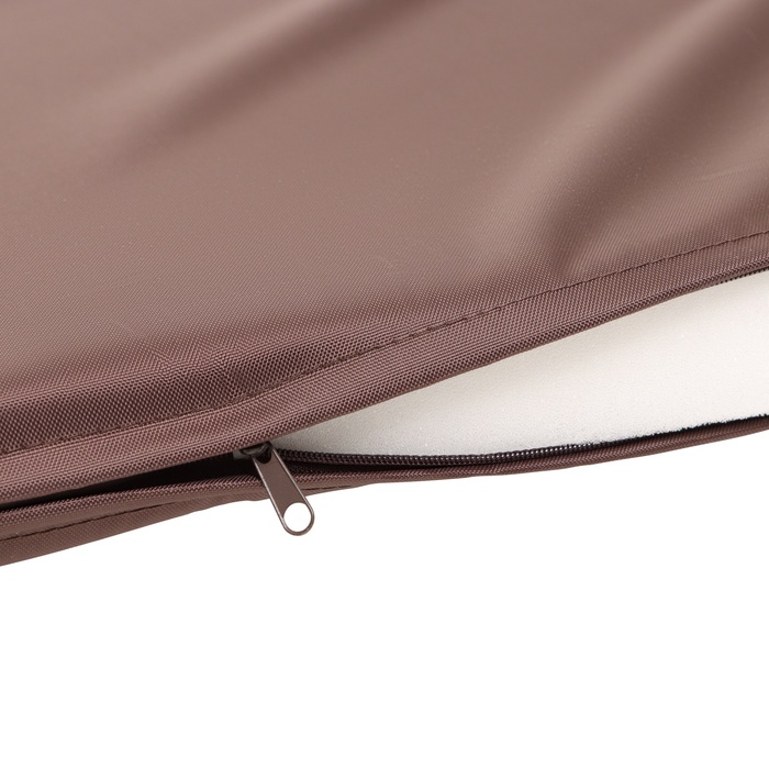 Подушка для дивана Альтернатива 53.5 х 49 х 5 см, коричневая
