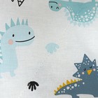 Одеяло детское «Динопупсики», лебяжий пух, размер 110x140 см - Фото 3