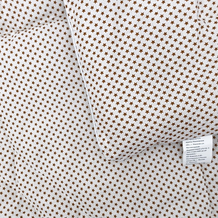 Одеяло детское «Звёздочки», лебяжий пух, размер 110x140 см - фото 1908123864