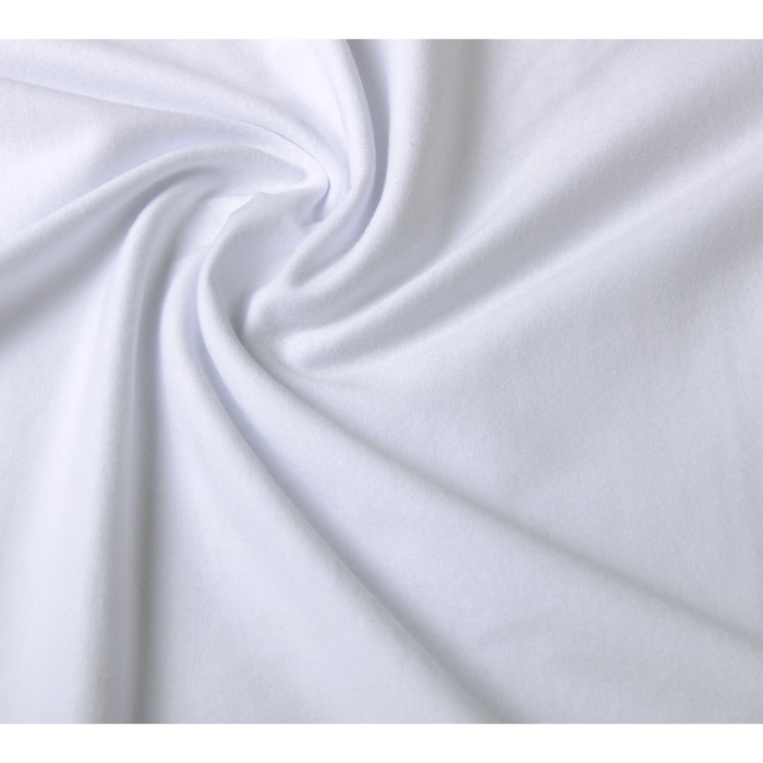 Простыня на резинке, размер 140х200х20 см, цвет белый - Фото 1