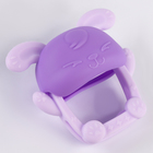 Прорезыватель силиконовый для зубов «Зайка», цвет фиолетовый - Фото 8