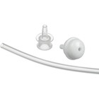 Бутылочка для кормления M&B, широкое горло, Ø70 мм, от 3 мес, 150 мл., силиконовая колба, цвет зеленый - Фото 6