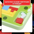 Логическая настольная игра «Кроко тетрис», головоломка, 1 игрок, 3+ - Фото 5