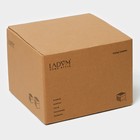 Набор интерьерных корзин ручной работы с крышкой LaDо́m, 2 шт, размер: 20×20×15 см, 25×25×18 см - фото 10035788