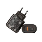 Сетевое зарядное устройство OR-000, 3 А, USB, Type-C, прозрачное, черное - Фото 2