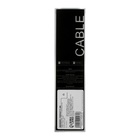 Кабель MicroUSB - USB, 2.1 А, металлическая оплётка, 1 м, чёрный - Фото 6