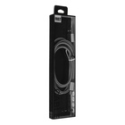 Кабель MicroUSB - USB, 2.1 А, оплётка нейлон, 1 метр, серебристый - Фото 4