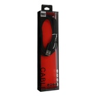 Кабель Lightning - USB, 2.1 А, оплётка нейлон, 1 метр, чёрный - фото 51547335 Кабель Lightning - USB, 2.1 А, оплётка нейлон, 1 метр, чёрный - фото 51547335