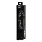 Кабель Lightning - USB, 2.1 А, оплётка нейлон, 1 метр, серебристый - Фото 4