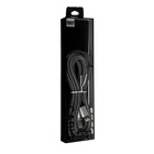 Кабель Lightning - USB, 2.1 А, оплётка нейлон, 2 метра, серебристый - Фото 4