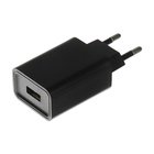 Сетевое зарядное устройство GQ-1, USB, 2.4 А, чёрное - фото 321412564
