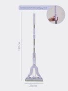 Швабра со складным отжимом PVA Future Alp Edelweiss, насадка Elastic - Фото 10