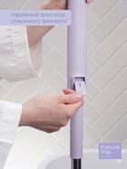 Швабра с отжимом Future Alp Duble Flip, с системой очистки, ручка 130 см, насадка 36.5 см - Фото 5