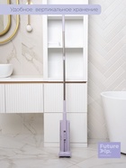 Швабра с отжимом Future Alp Duble Flip, с системой очистки, ручка 130 см, насадка 36.5 см - Фото 7