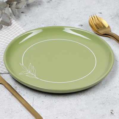 Тарелка керамическая «Олива», 19.6 см, Dolce Ceramo