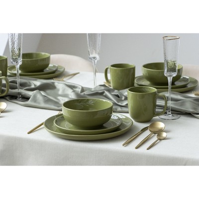 Тарелка керамическая «Олива», 26.5 см, Dolce Ceramo