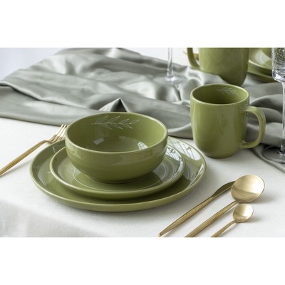 Тарелка керамическая «Олива», 26.5 см, Dolce Ceramo