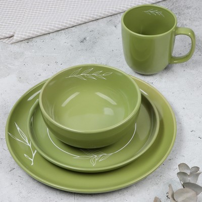 Тарелка керамическая «Олива», 26.5 см, Dolce Ceramo