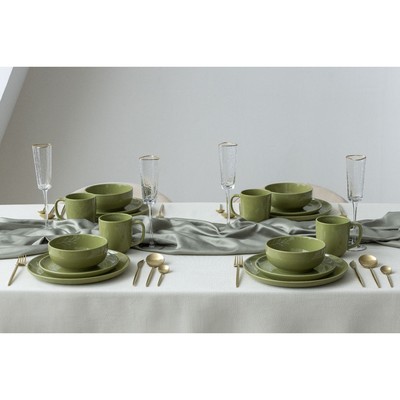 Тарелка керамическая «Олива», 26.5 см, Dolce Ceramo