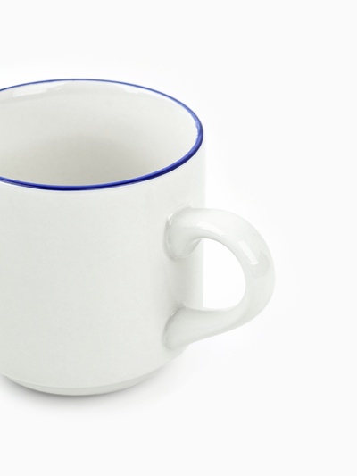 Кружка керамическая «Ласточка», 300 мл, цвет белый