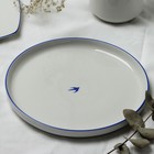 Тарелка керамическая «Ласточка», 20 см, цвет белый - Фото 2