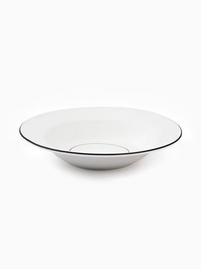 Глубокая тарелка керамическая «С любовью», 22.4 см, 300 мл, цвет белый