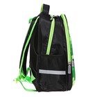 Рюкзак школьный, каркасный, 39×30×14 см «Пиксельный мир» - Фото 4