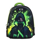 Рюкзак школьный, каркасный, 39×30×14 см «В маске» - Фото 3