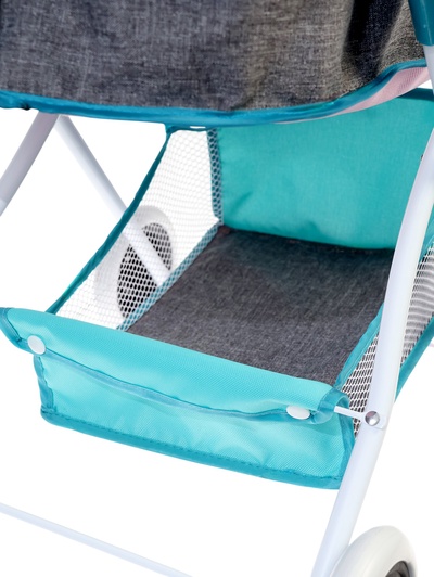 Коляска для кукол «Прогулка», универсальная, с корзиной