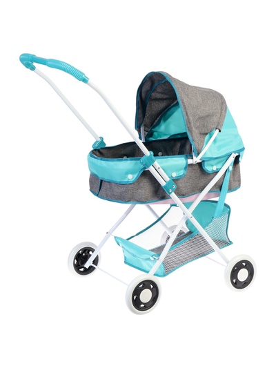 Коляска для кукол «Прогулка», универсальная, с корзиной