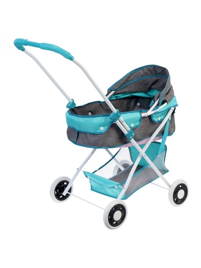 Коляска для кукол «Прогулка», универсальная, с корзиной