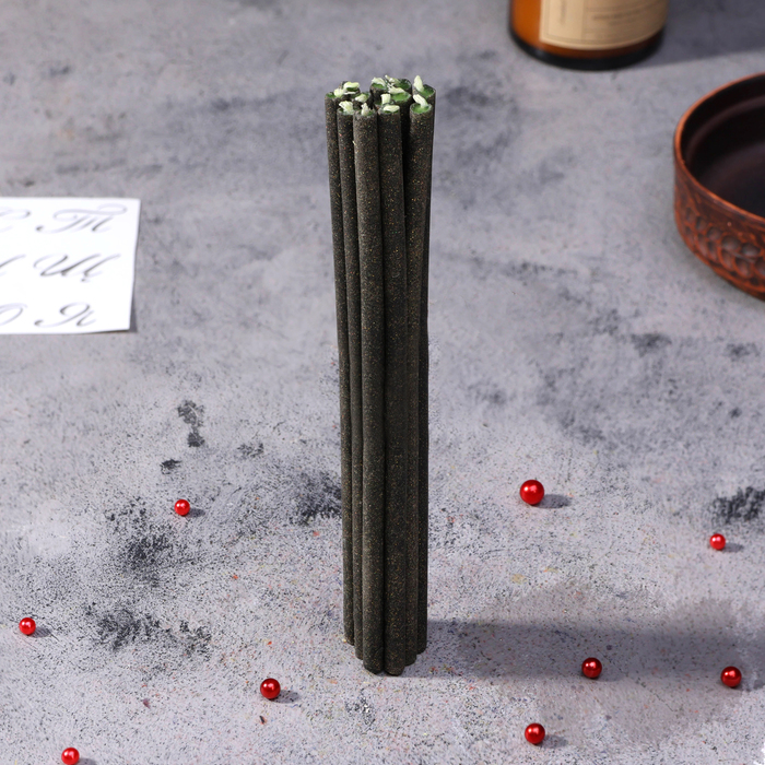 Свеча магическая медовая с травами для экстренных чисток помещений "Magnit", 12 шт