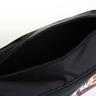 Сумка спортивная на молнии, наружный карман, цвет чёрный - фото 9630382