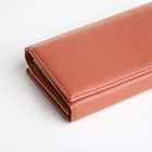 Кошелёк женский на магните с фермуаром, цвет розовый - фото 23933396