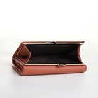 Кошелёк женский на магните с фермуаром, цвет розовый - фото 23933398