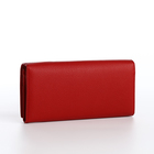 Кошелёк женский на магните, цвет красный - фото 23948331